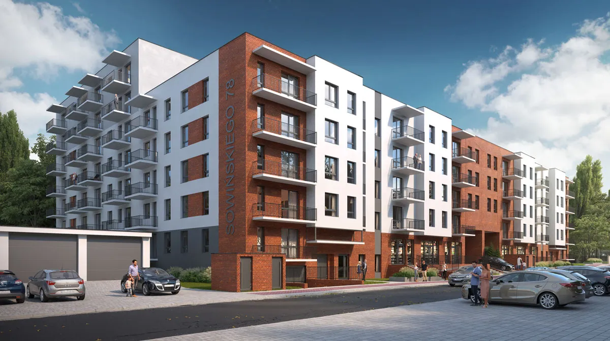 Prime Construction signed a construction contract for "Multi apartments building with an underground garage - SOWINSKIEGO #78 in Szczecin